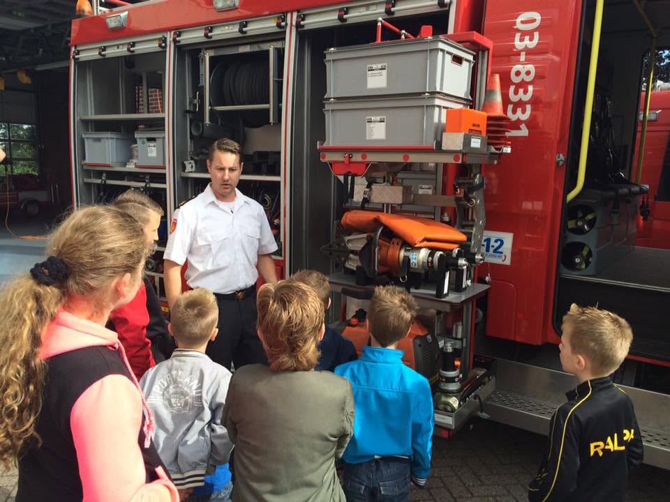 Peter Grootendorst bij de brandweer